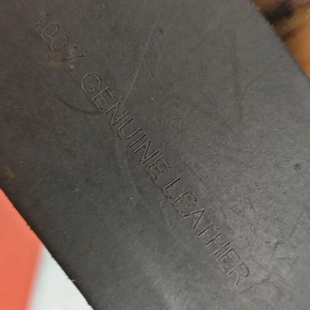 450cad Italian luxury ROBERTO CAVALLI full Leather chunky Diamond Bling belt 47" - Picture 3 of 8